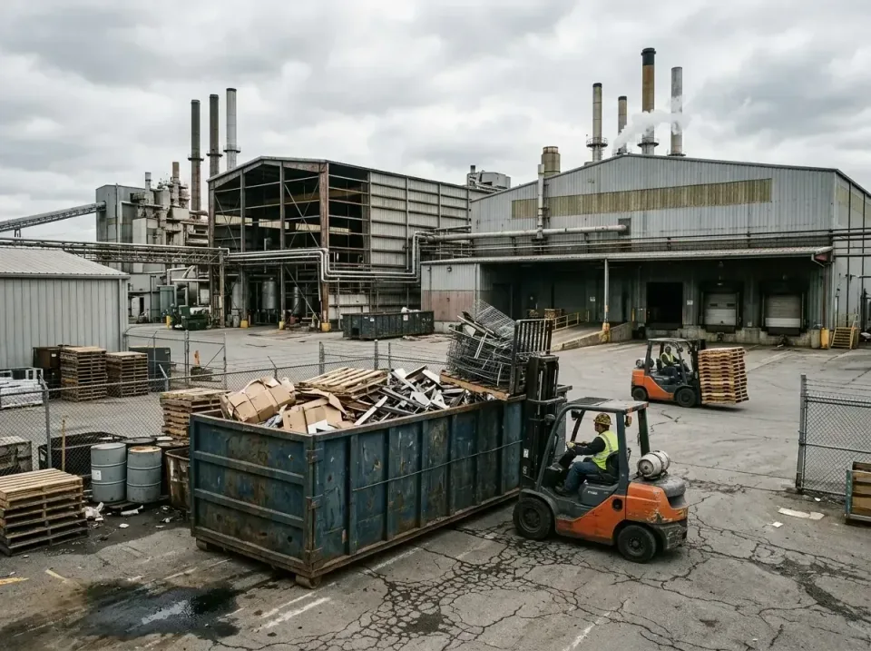industrial-factory-scrap-conta-003 — frequently asked questions, Cheap Roll-off Dumpster Rentals in Gahanna, OH